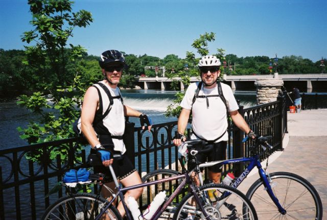 Joe, Rob and Bikes