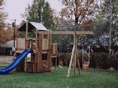 Swingset Front View